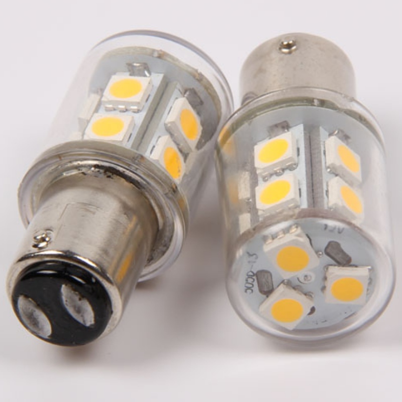 BAY15D BA15D หลอดไฟเรือเรือทางทะเลพร้อม 5050 13SMD