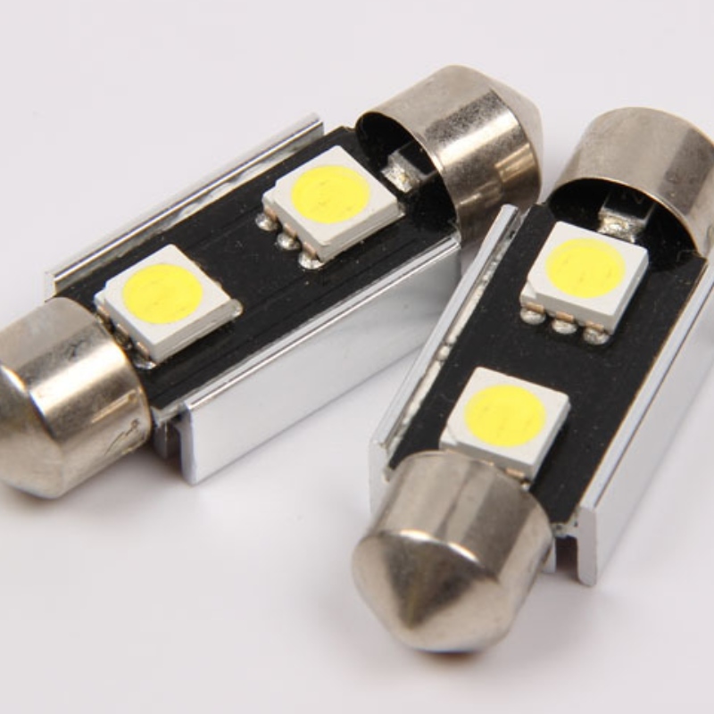 ข้อผิดพลาด canbus ฟรี 5050 2smd 29mm 31mm นำแสงพู่ห้อย