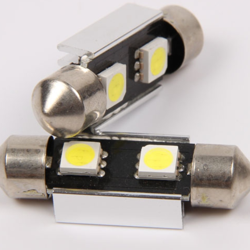 ข้อผิดพลาด canbus ฟรี 5050 2smd 29mm 31mm นำแสงพู่ห้อย