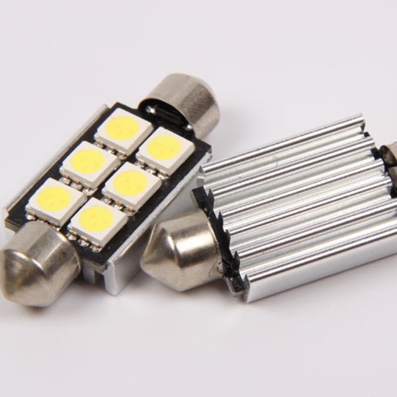 5050 6smd ข้อผิดพลาด c an bus free 36 มิลลิเมตรออโต้คาร์นำแสงพู่ห้อยนำแสงภายใน