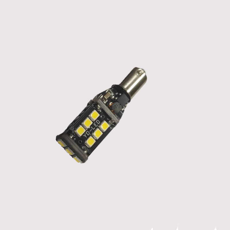 C AN BUS 15SMD 2835 BAW9S HY21W BA9S BAY9S H21W BAX9S H6W อัตโนมัตินำหลอดไฟแทน