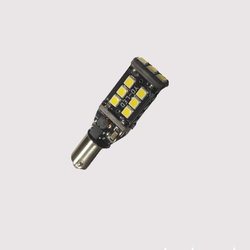 C AN BUS 15SMD 2835 BAW9S HY21W BA9S BAY9S H21W BAX9S H6W อัตโนมัตินำหลอดไฟแทน