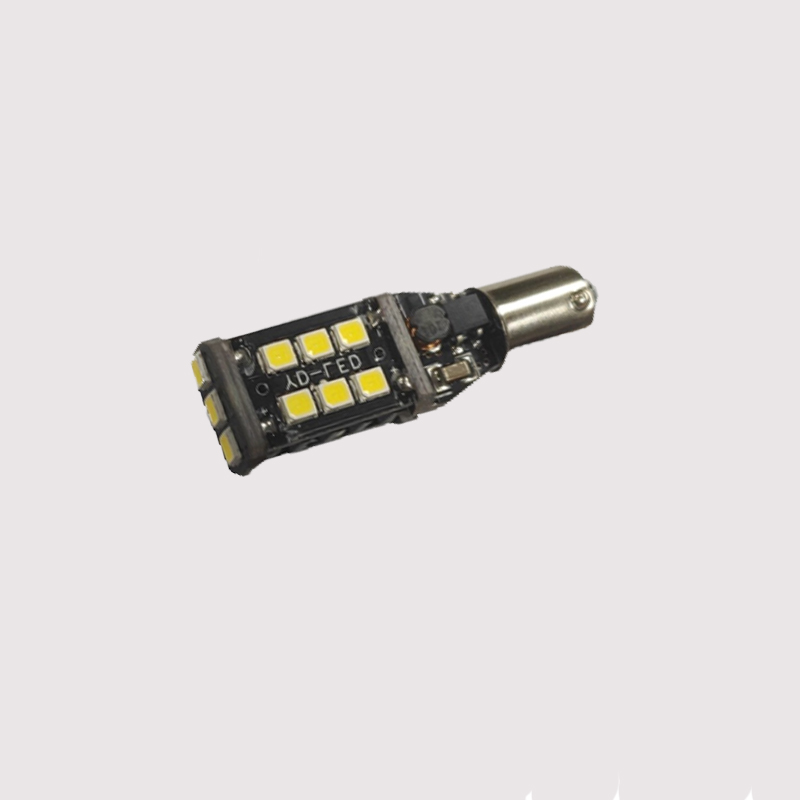 C AN BUS 15SMD 2835 BAW9S HY21W BA9S BAY9S H21W BAX9S H6W อัตโนมัตินำหลอดไฟแทน